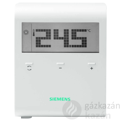 Siemens RDD100.1 szobatermosztát LCD kijelzővel