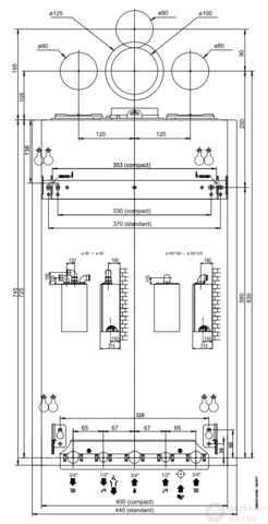 Ariston Genus One System 18 fűtő kondenzációs fali gázkazán EU-ERP