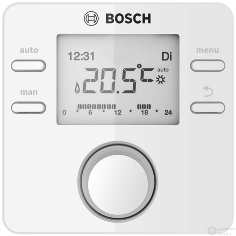 Bosch CW 100 programozható, időjáráskövető digitális termosztát