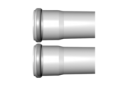 Viessmann cső 1,95m 60mm pps (2db)